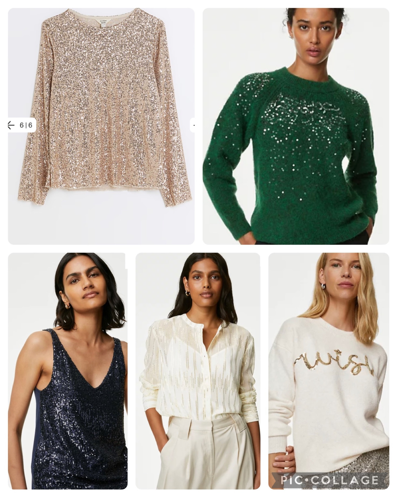 Some festive sparkle from M&S and River Island. Whether it’s a classy Christmas jumper or a full on sequin dress I’ve got you covered with this selection of beautiful festive pieces. 

#LTKHoliday #LTKparties #LTKeurope