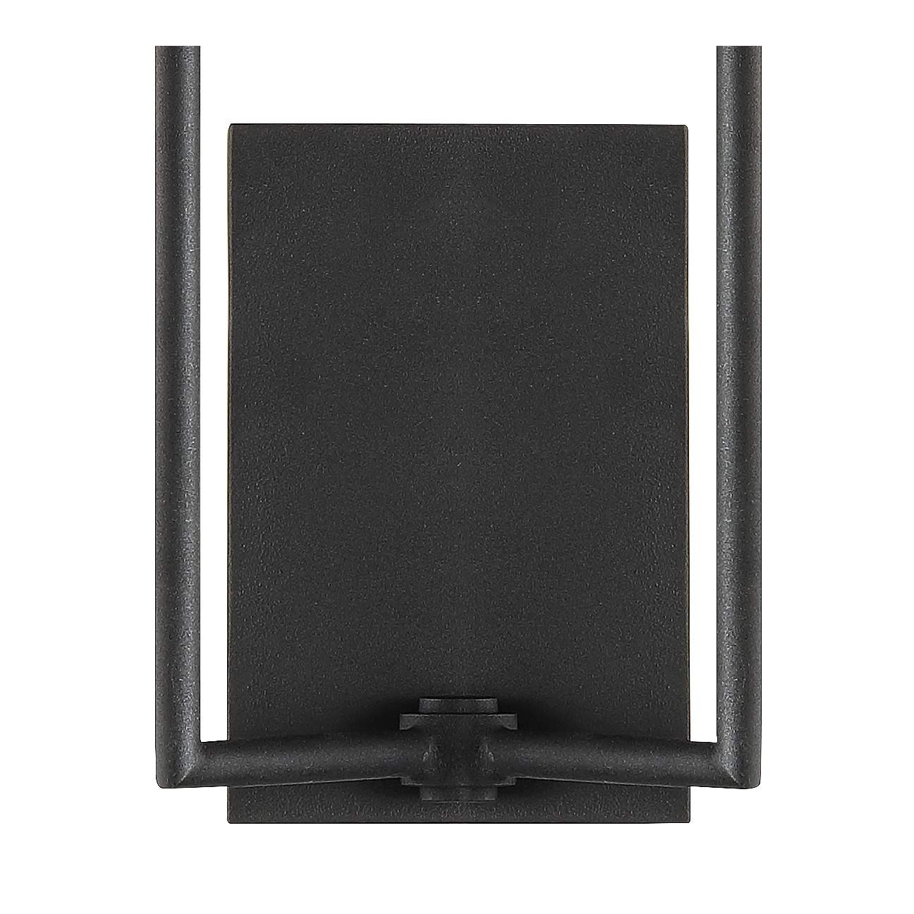 Crystorama Lena 18" High Black Forged 2-Light Wall Sconce | LampsPlus.com
