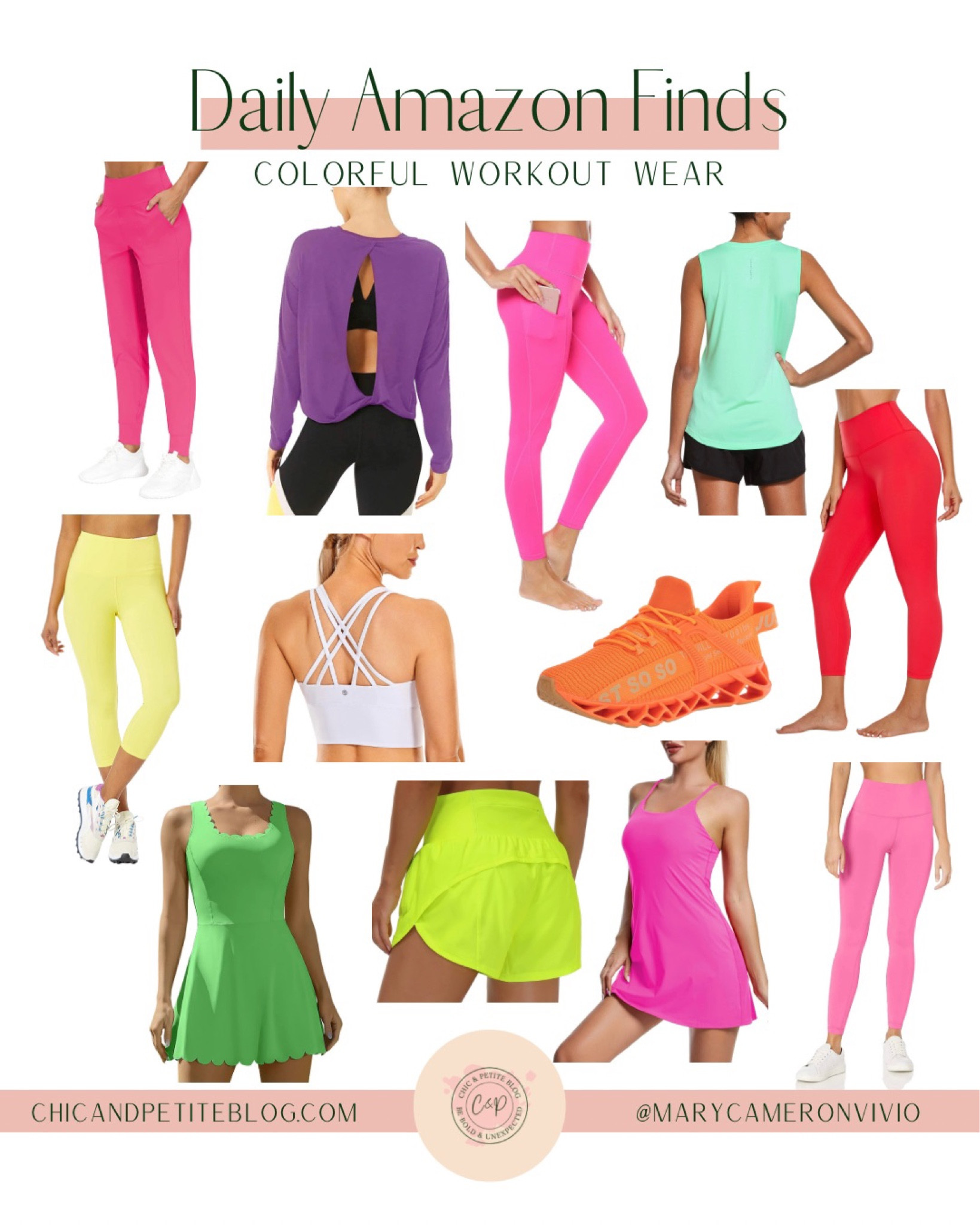 Daily Amazon Finds: Workout Wear

Exercise clothes, tennis dress, workout leggings, sports bras 

#LTKunder50 #LTKFind #LTKunder100