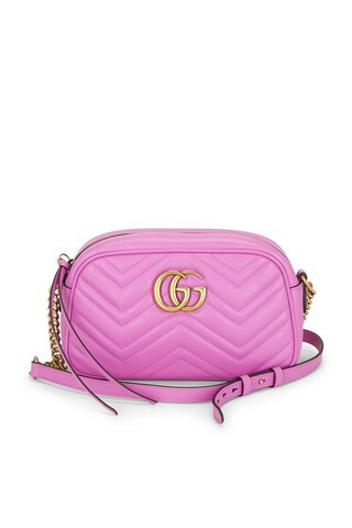 Gucci GG Marmont Shoulder Bag in Pink | FWRD 
