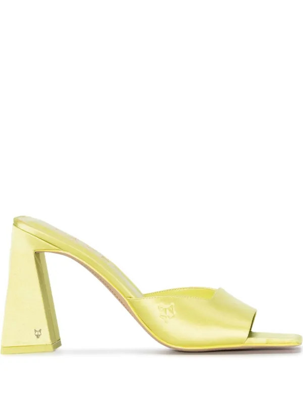 NAKED WOLFE Vanity open-toe 106mm Sandals - Farfetch | Farfetch Global