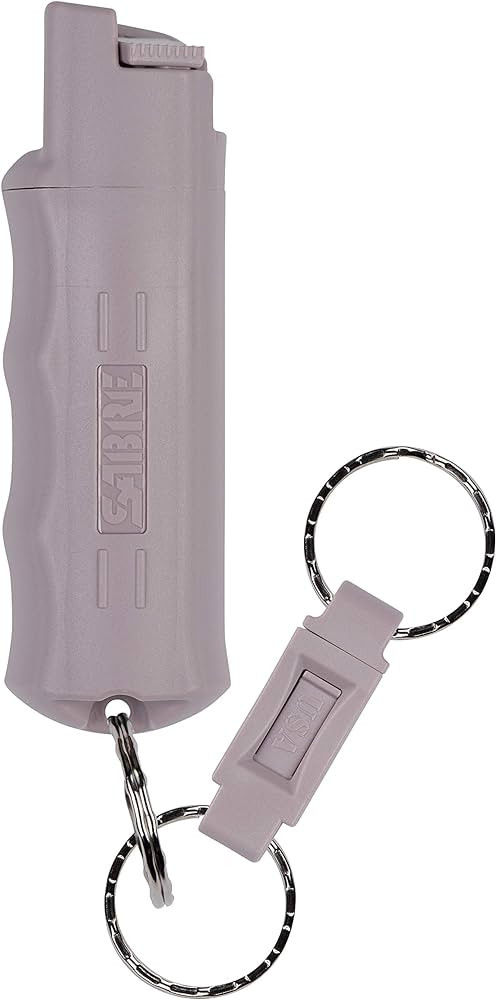 SABRE Pepper Spray, Quick Release Keychain for Easy Carry and Fast Access, Finger Grip for More A... | Amazon (US)