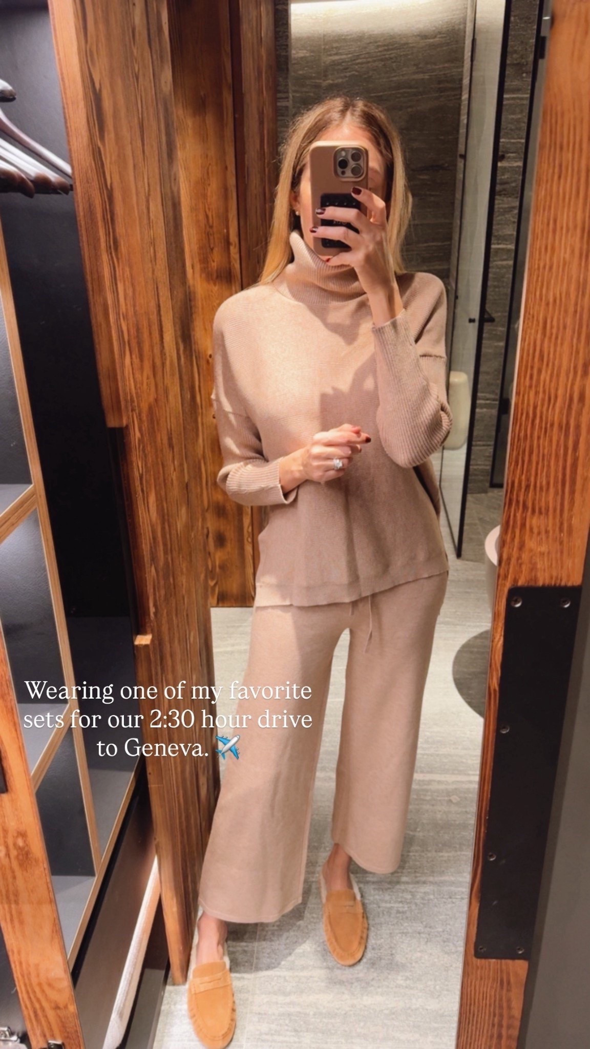 Wearing one of my favorites Amazon sets for our drive to Geneva 
Ultra comfortable and warm 
Love the fitting and how elegant it looks 
Runs tts, wearing a size small
This is the camel color but I also have another 3 other colors 
Travel outfit 
Cozy set
Cozy travel outfit 



#LTKU #LTKootd #LTKTravel