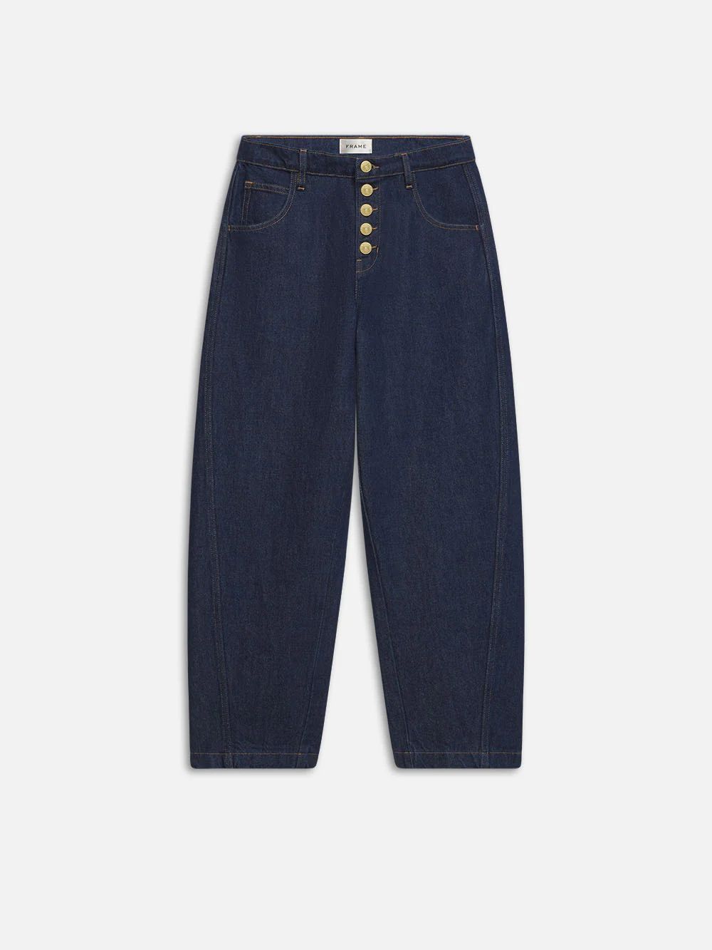 Crop Balloon Leg  in  Rinse | Frame Denim