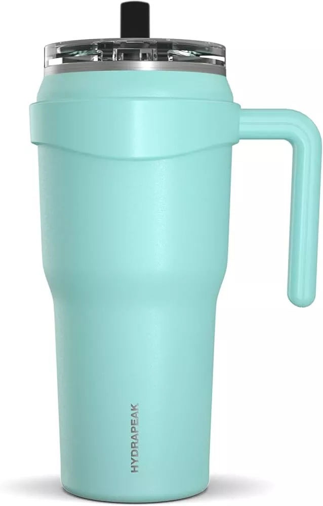 Reduce 40 oz Tumbler with Handle - Vacuum Insulated 40oz, Mineral Blue