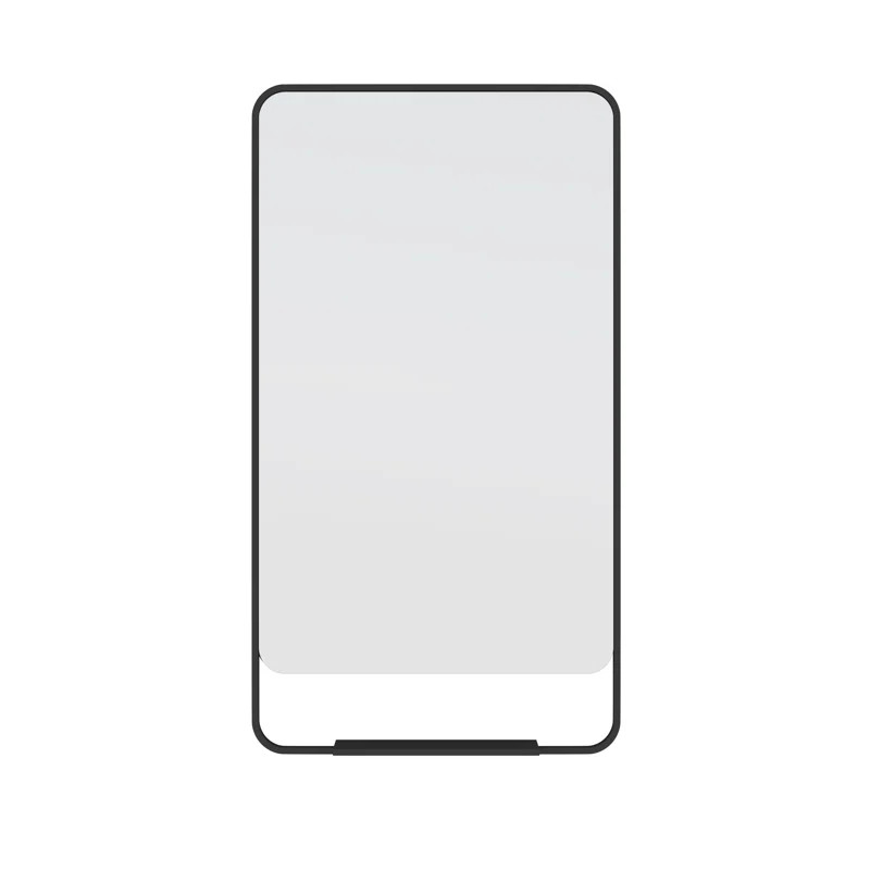 Radius Corner with Shelves Bathroom Mirror | Wayfair North America