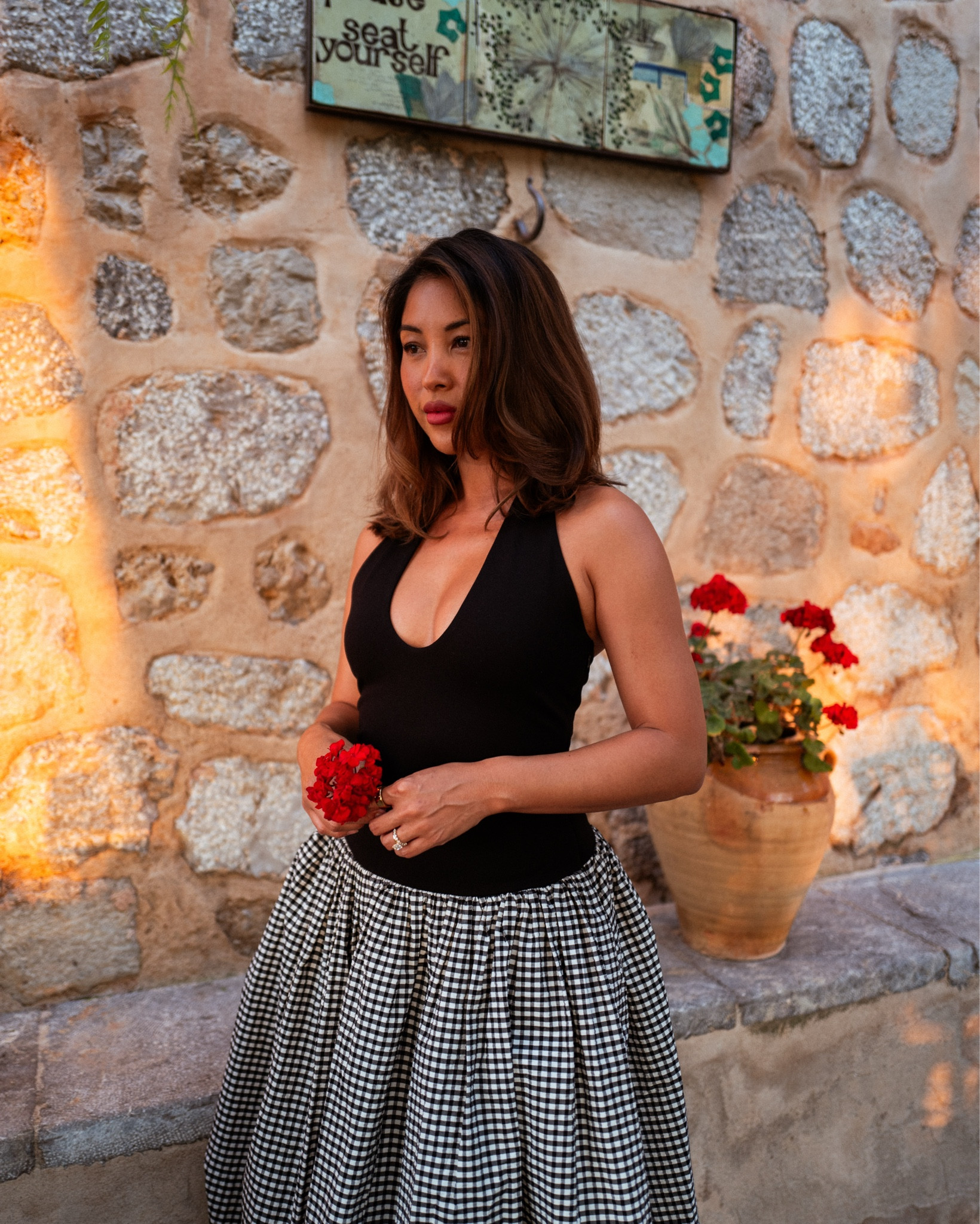 Loveeee how feminine and easy this dress is. She snatchy too 

#LTKWedding