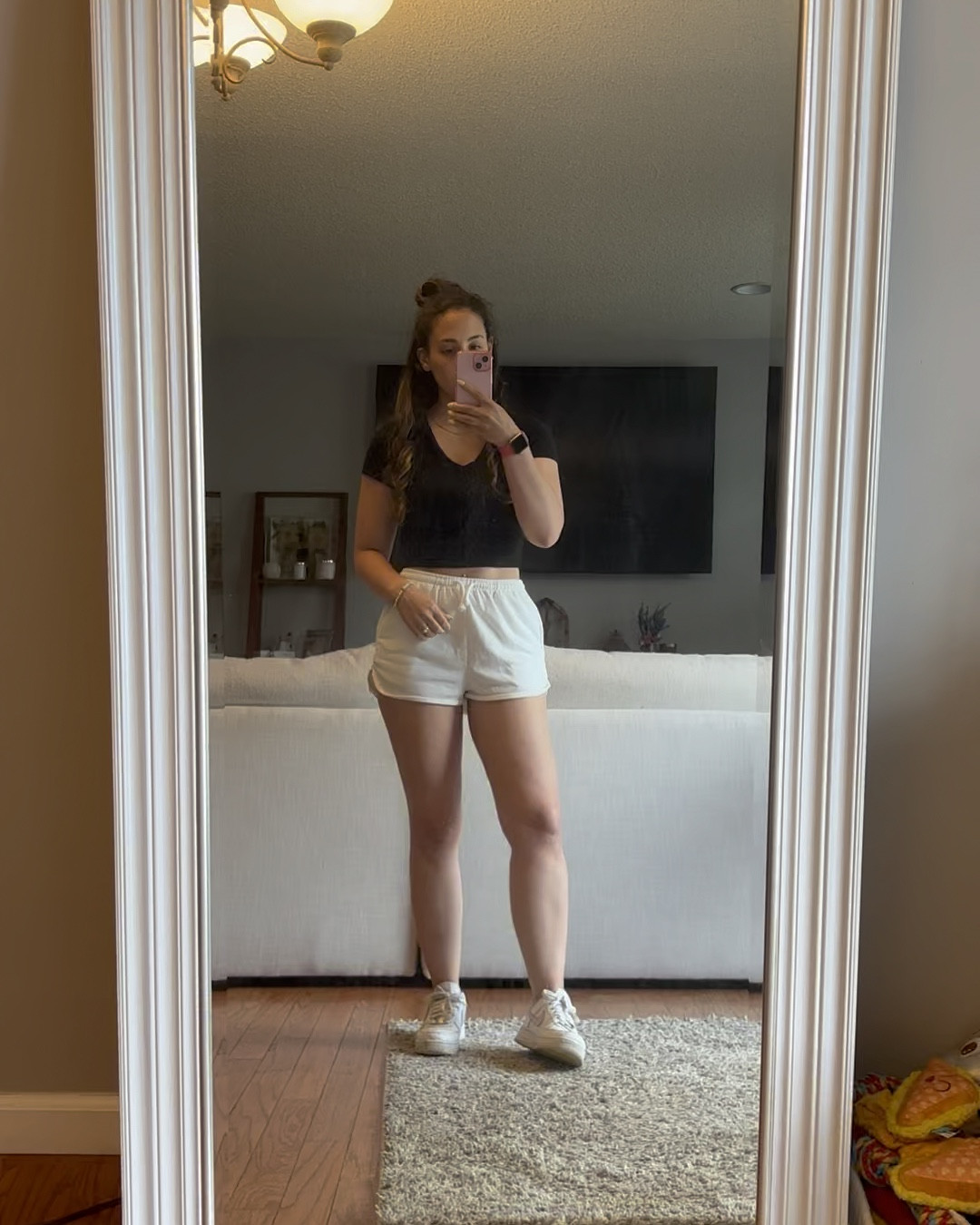 Millennial mom ootd - a summer wfh and errands look. My cropped tee is a summer wardrobe staple and is only $5! 

#LTKFindsUnder50 #LTKVideo #LTKSeasonal