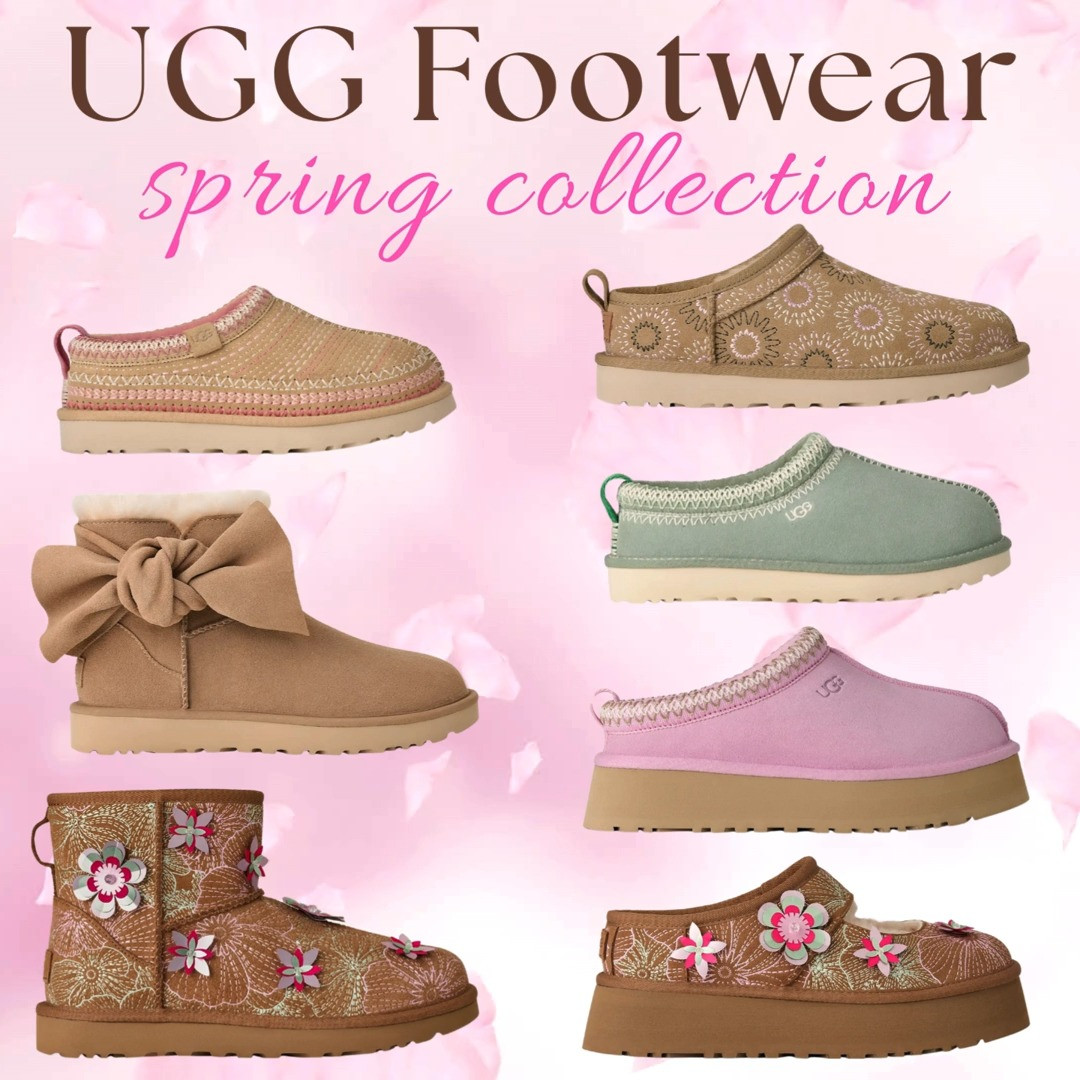 Spring UGGs that actually make sense 🌸

The UGG Meadow Collection is full of easy, everyday styles made for warmer weather — cozy without the heaviness.

From slip-on clogs and breathable loafers to lightweight ankle boots and platform styles, these shoes are perfect for spring outfits when you still want comfort but need something lighter. 

I love the thoughtful details throughout the collection like delicate stitching, soft bows, and floral accents, which give these classic UGG styles such a fresh spring feel. 

The neutral and pastel shades pair effortlessly with leggings, denim, joggers, joggers, and casual dresses for everyday wear.

If you love UGG comfort but want styles that feel elevated and spring-ready, the Meadow Collection is such a good pick for errands, travel days, and casual weekends.

✨ Tap to shop my favorite Meadow Collection UGG styles linked here.

🎀🌸🩰🩷🌷
Spring UGGs, UGG clogs, UGG loafers, slip on UGG shoes, UGG ankle boots, platform UGGs, floral UGG shoes, bow detail shoes, stitched footwear, lightweight spring shoes, comfy casual footwear, neutral spring outfits, spring capsule wardrobe shoes, LTK shoe finds 

 

#LTKSeasonal #LTKFindsUnder100 #LTKBeauty