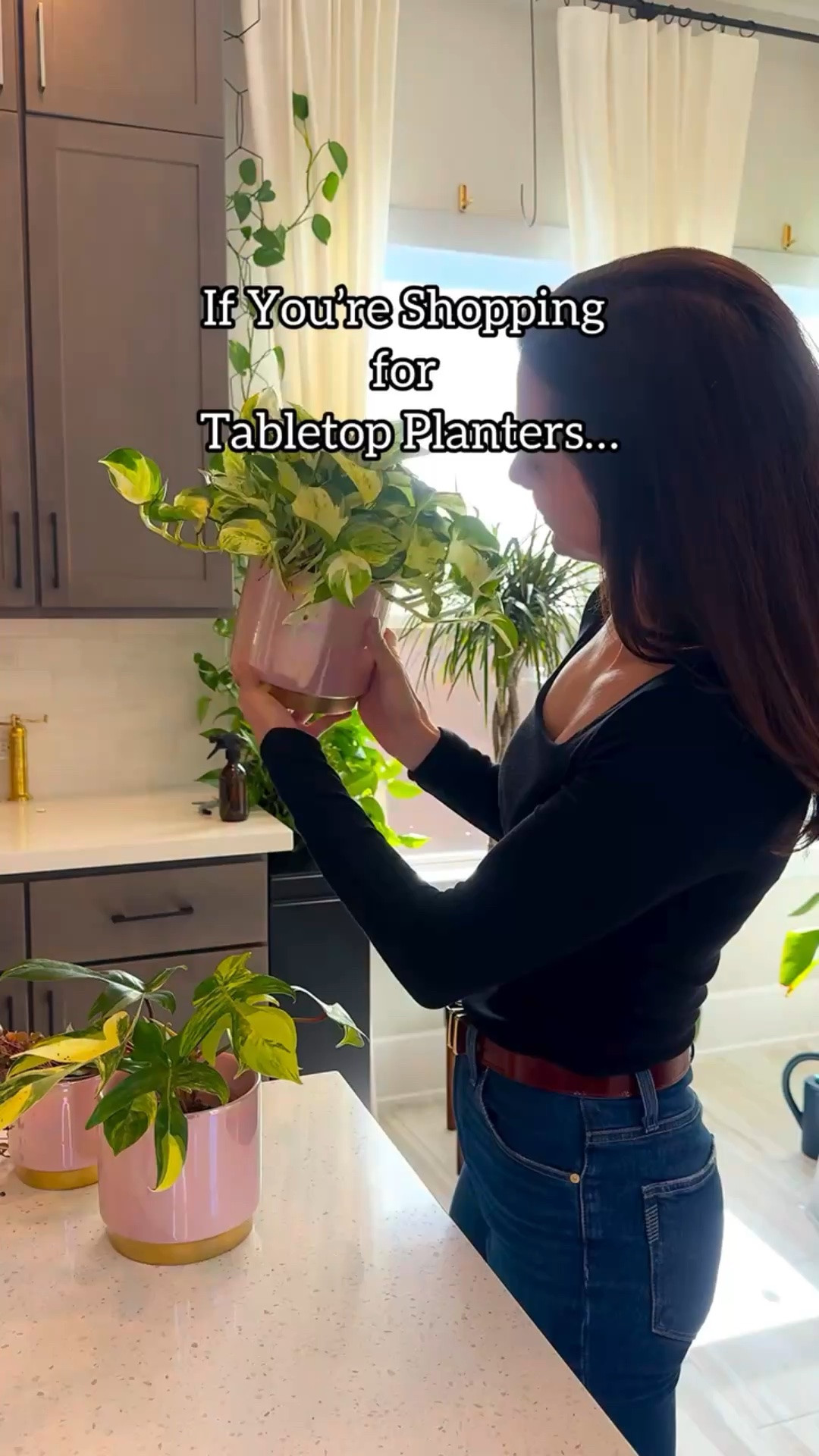 Tabletop planters are one of the easiest ways to elevate your space—whether you’re styling shelves, countertops, or small corners that need a little life. From modern glass to sculptural textures and self-watering minis, these picks balance beauty and function perfectly. Which one’s your favorite?

💬 Comment SHOP for links

#tabletopplanters #plantdecor #plantstyling #indoorplants #plantinspo

table top planters | modern planters | glass planters | decorative planters | small space plant decor

#LTKHome #LTKOver40 #LTKSaleAlert