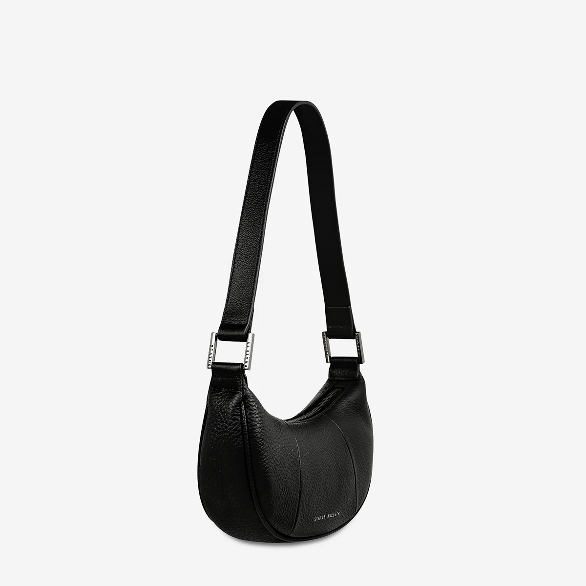 Solus Women's Black Leather Bag | Status Anxiety® | Status Anxiety 