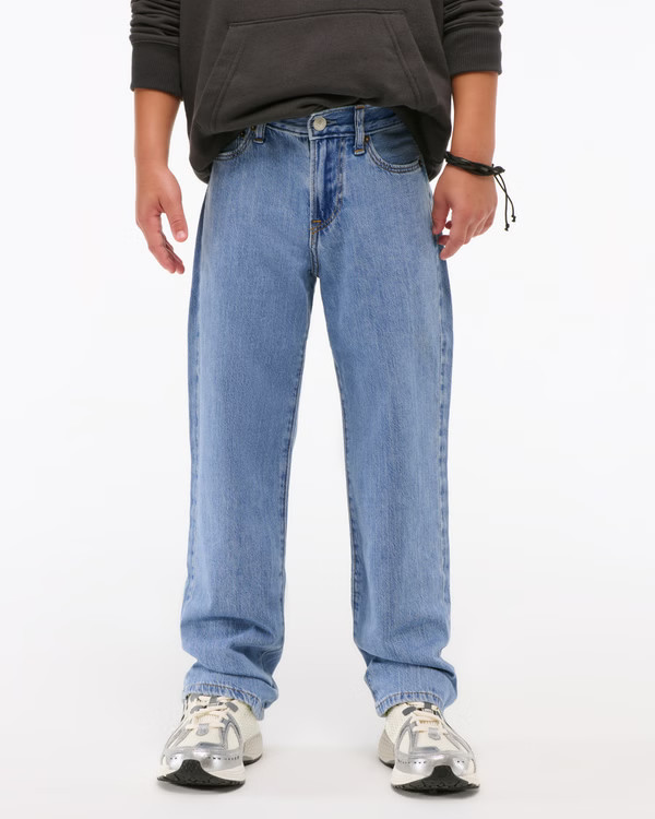 lightweight baggy jeans | Abercrombie & Fitch (US)