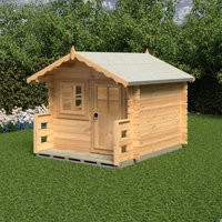 Faith Mini Log Cabin Playhouse | Wayfair UK