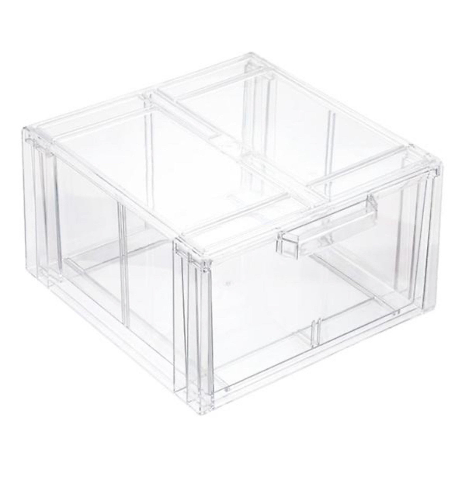 These are stackable and perfect for bulkier items  