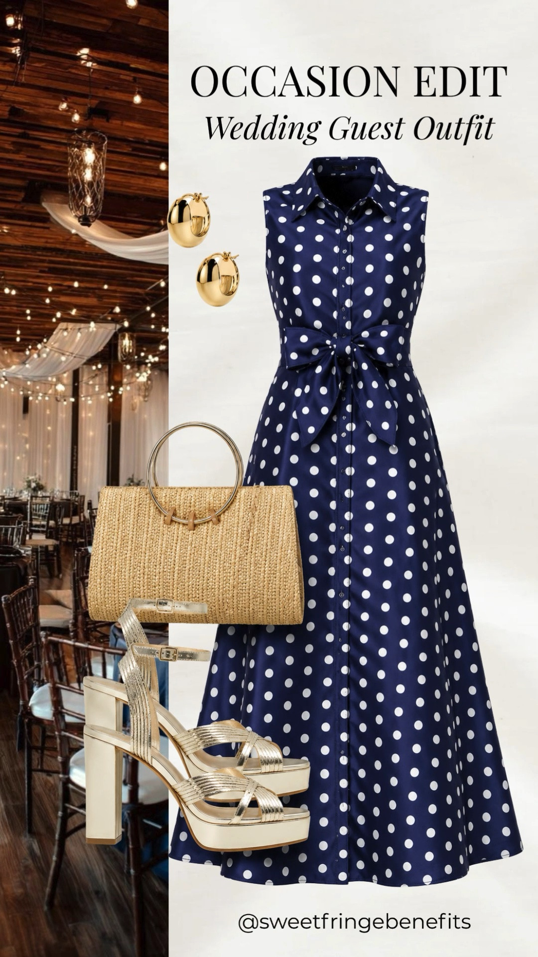 A classic polka dot dress is always in style! This sleeveless shirt dress is flattering, timeless, and perfect for wedding season.

💡 LTK MADE EASY
❤️ Heart = Support my posts!
🔖 Save = Get sale & restock alerts
📋 Lists = Keep favorites organized
📲 Share = Send lists and products to a friend. Hello, Christmas List!
💬 Comment = Ask me anything about sizing or styling. :-)

#LTKootd #LTKSeasonal #LTKOver40
