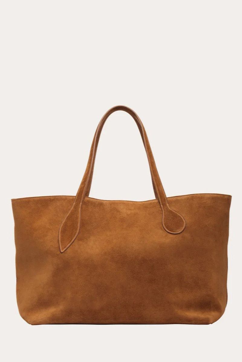 Mega Sprout Tote Rhum Suede | LITTLE LIFFNER