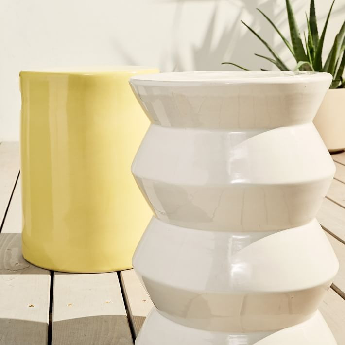 Cami Ceramic Side Table | West Elm (US)