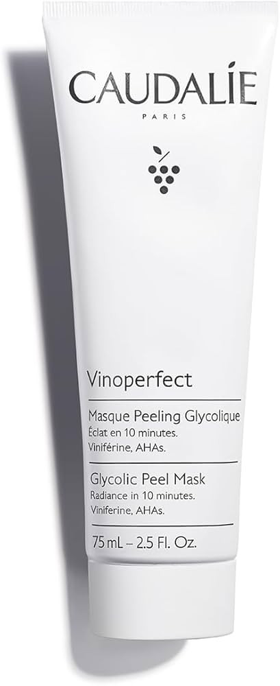 Caudalie Vinoperfect Glycolic and AHAs Peel Mask, Radiance in 10 minutes, 2.5 fl. oz. | Amazon (US)