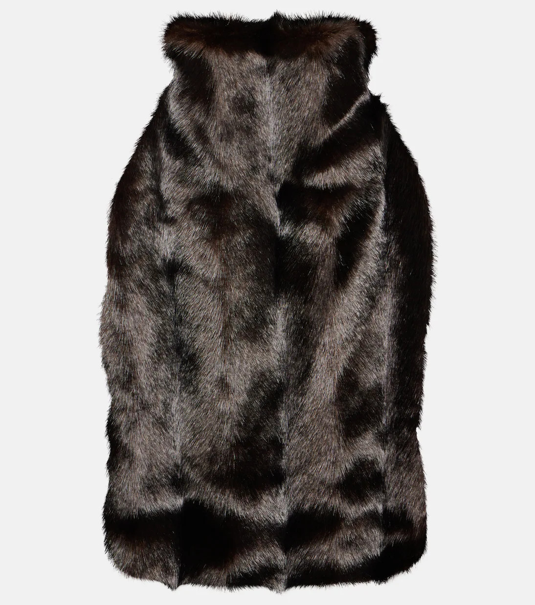 Halterneck faux fur top | Mytheresa (DACH)
