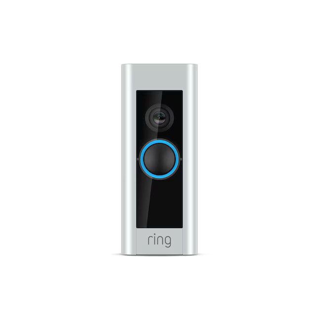 Ring Wired Doorbell Plus - Smart WiFi Video Doorbell Camera with Color Video Previews, Night Visi... | Lowe's