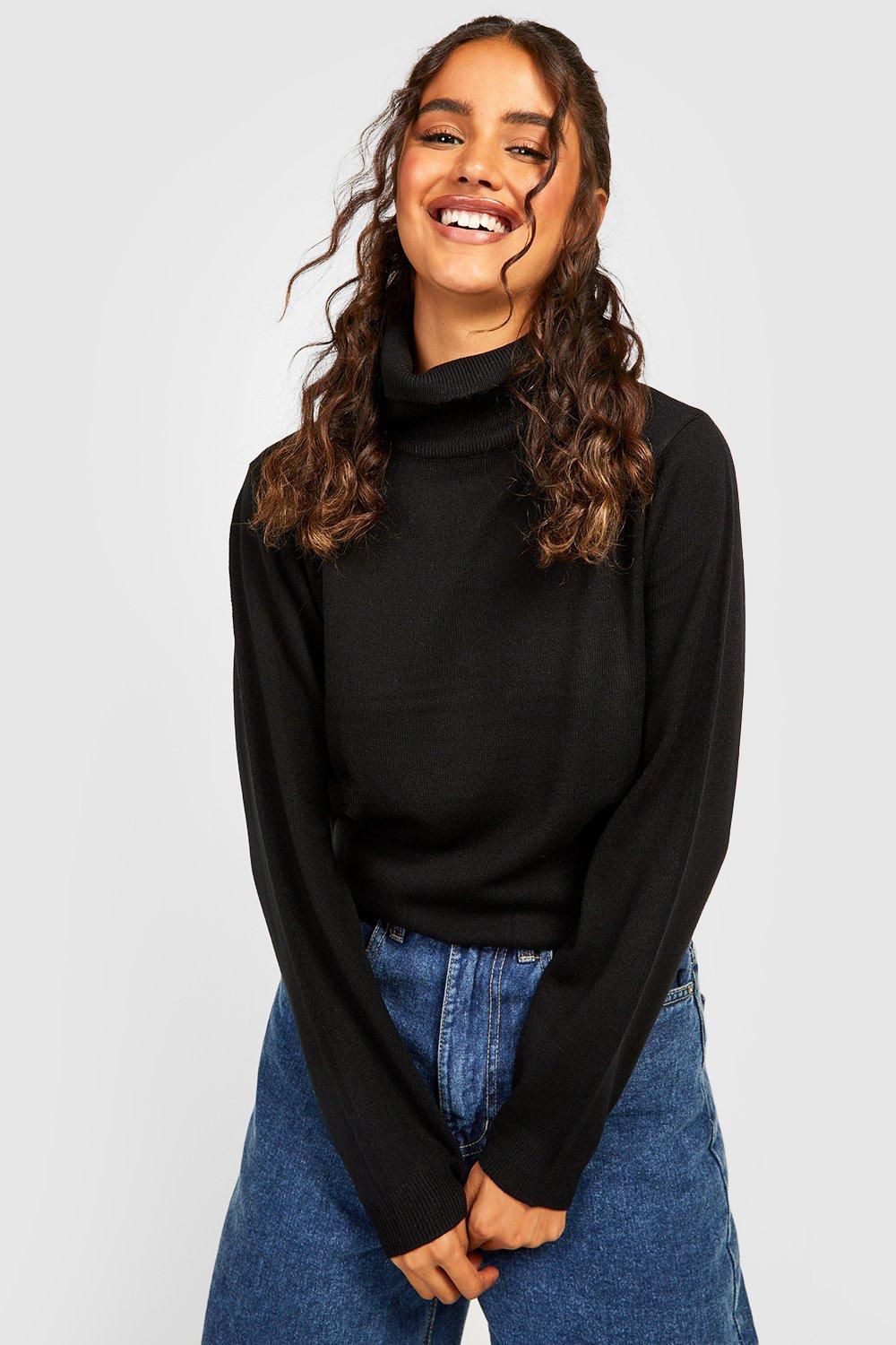 Basic Roll Neck Jumper | Boohoo.com (UK & IE)