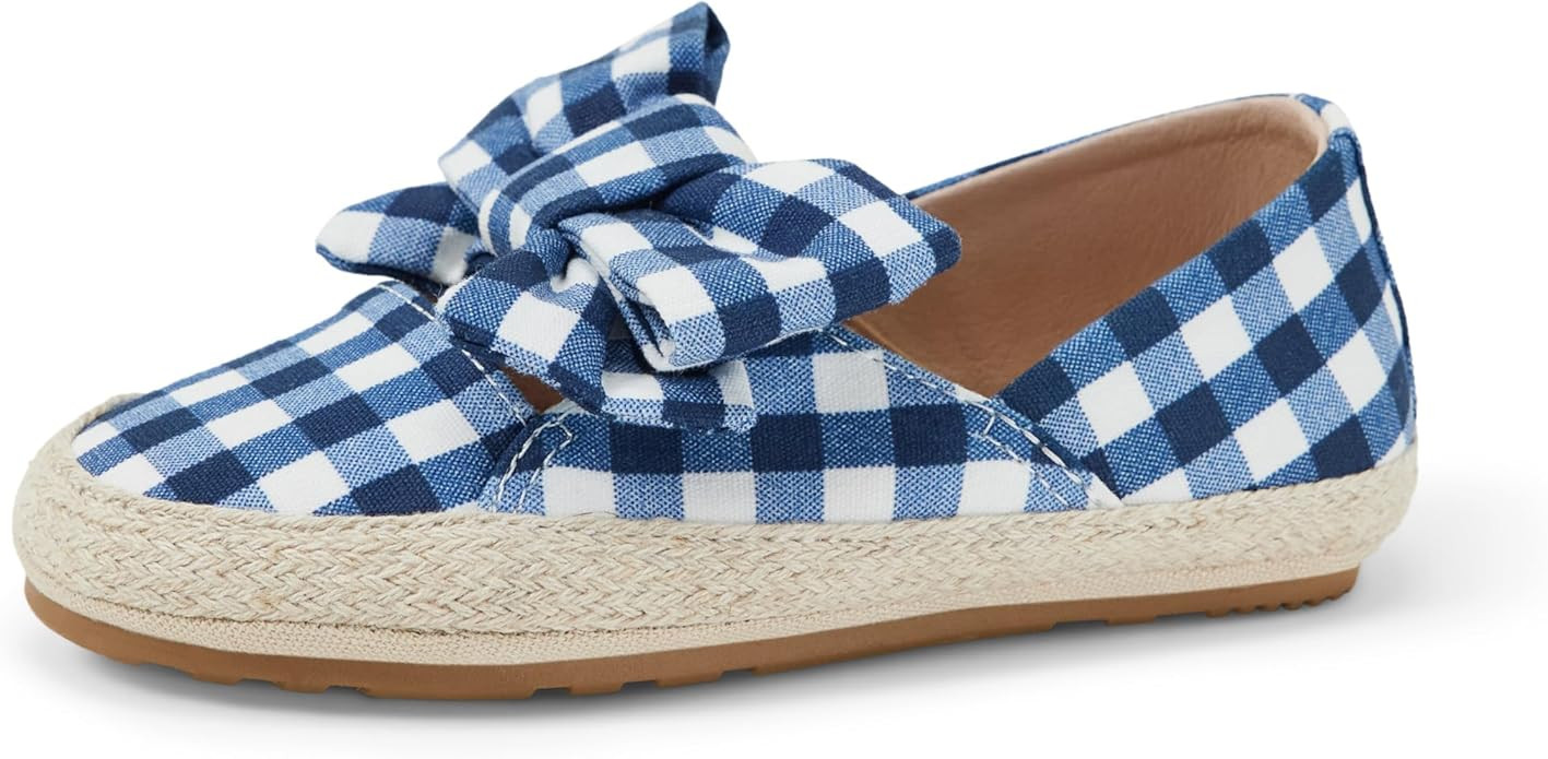 Amazon Essentials x Sofia Grainge Toddler Girls' Cotton Espadrilles with Bow | Amazon (US)