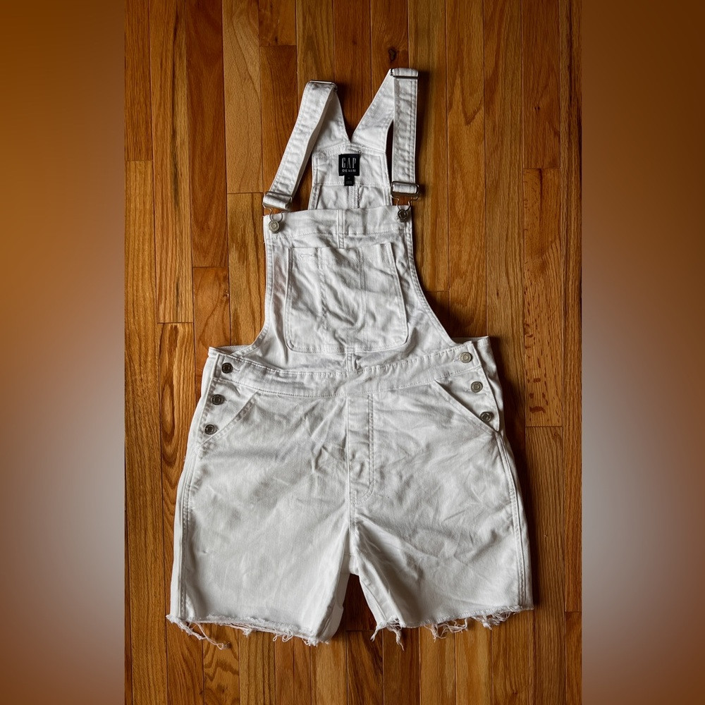 GAP Denim Overall Shorts | Poshmark