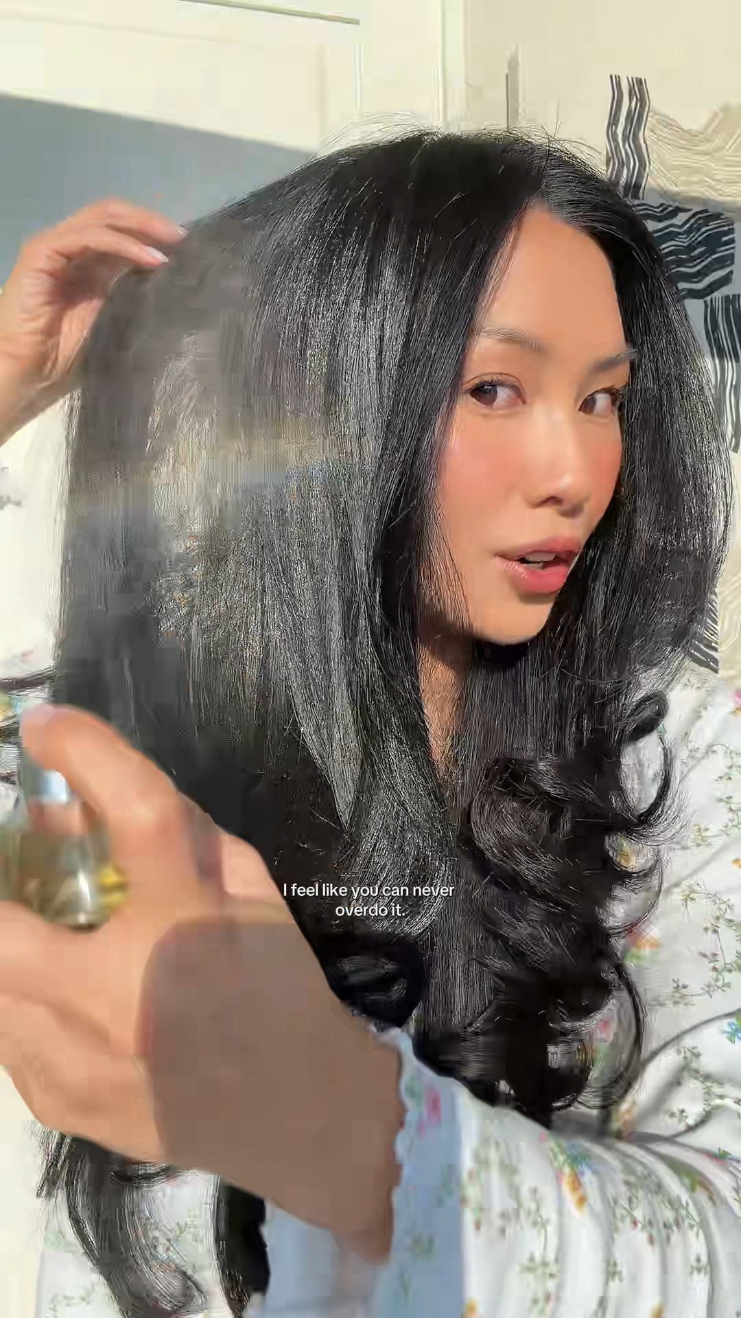 Such an innovative product and the smell is soooo good 👏🏽 glass hair + perfume all in one AND it has heat protectant in it too. So you can use this to prep and finish 🙌🏽💗

#LTKgrwm #LTKBeauty #LTKselfcare