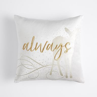 HARRY POTTER™ Always Velvet Pillow Cover | Pottery Barn Teen