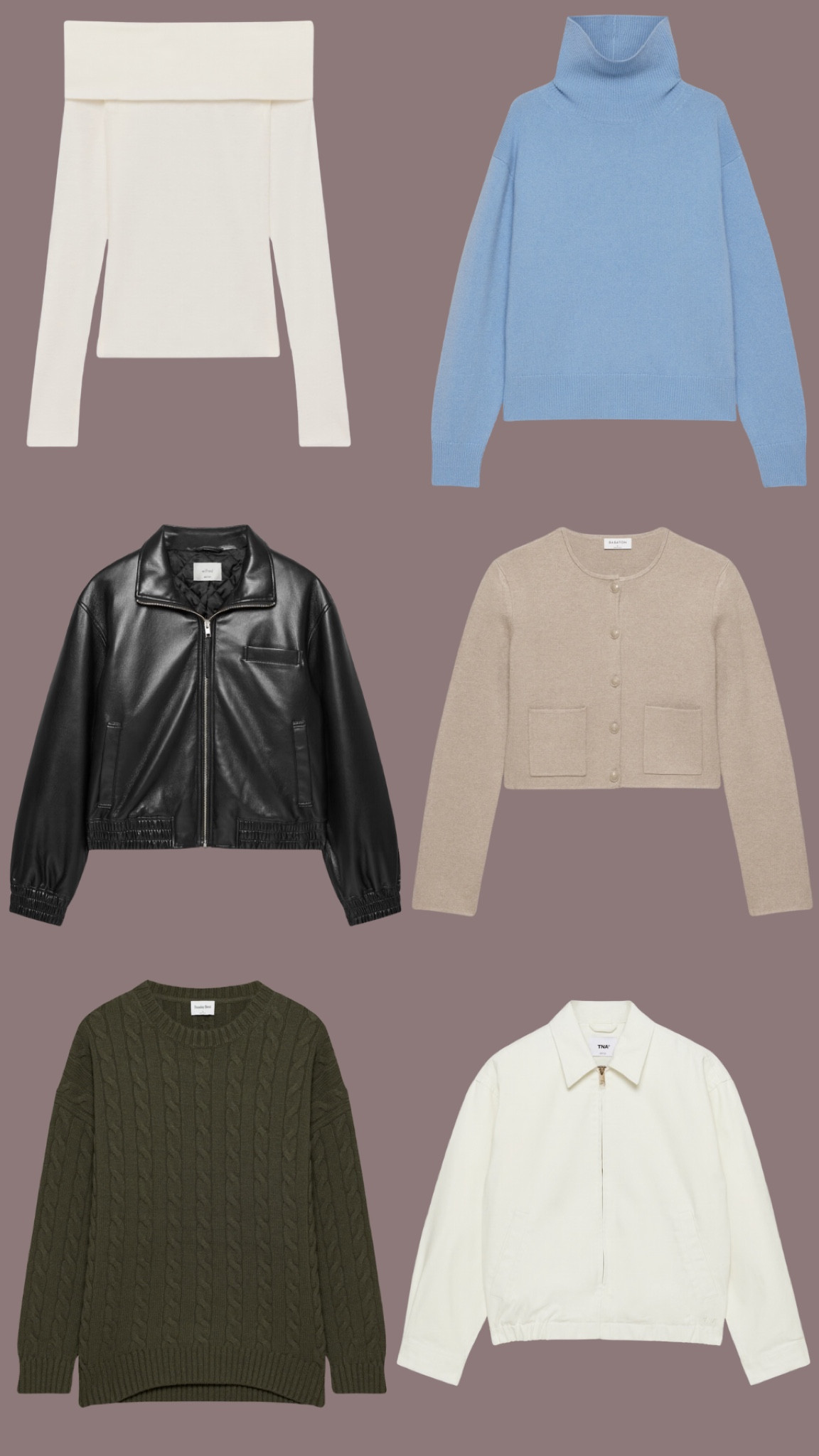 Winter tops sweaters jackets

Babaton
Notable Cardigan

Wilfred
Josephine Bomber

Babaton
Streamline Top

Sunday Best
Peggy Sweater

Babaton
Grid Longsleeve

Cashmere Relaxed Turtleneck Sweater

Tna
Caddie Blouson Jacket

#LTKSeasonal #LTKU #LTKStyleTip