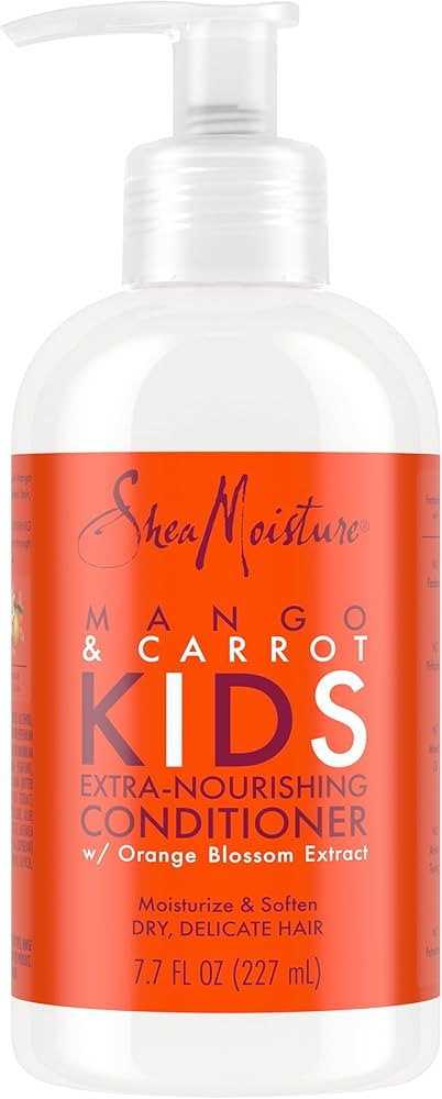 SheaMoisture Kids Conditioner for Kids Hair Mango and Carrot Sulfate Free Conditioner 7.7 oz | Amazon (US)