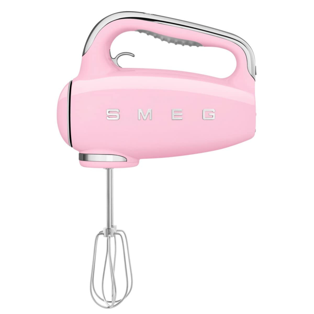 SMEG Pink 50's Retro Style Electric Hand Mixer with Set of Dough Hooks, Set of Beaters, and Set o... | Amazon (US)