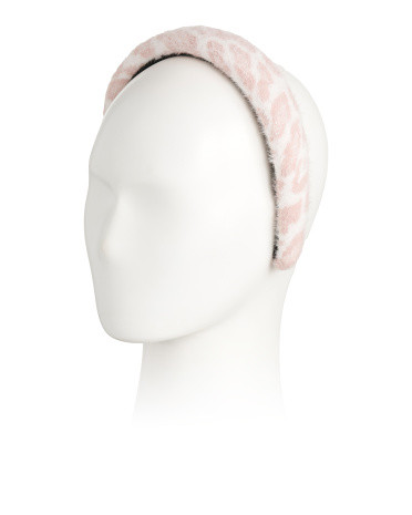 Leopard Print Knit Headband | TJ Maxx