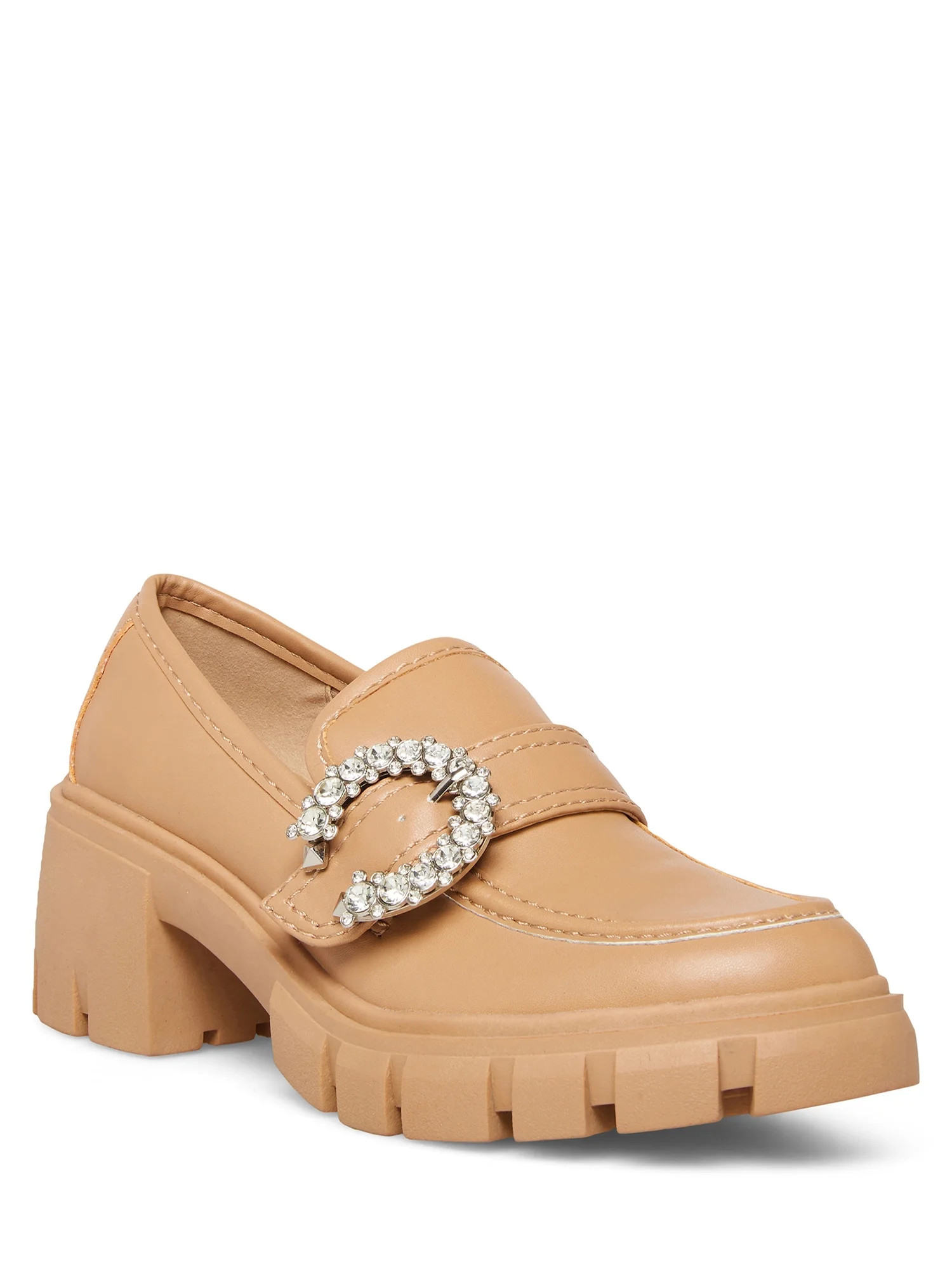 Madden Girl Women's Holiday Embellished Lug Sole Loafer - Walmart.com | Walmart (US)