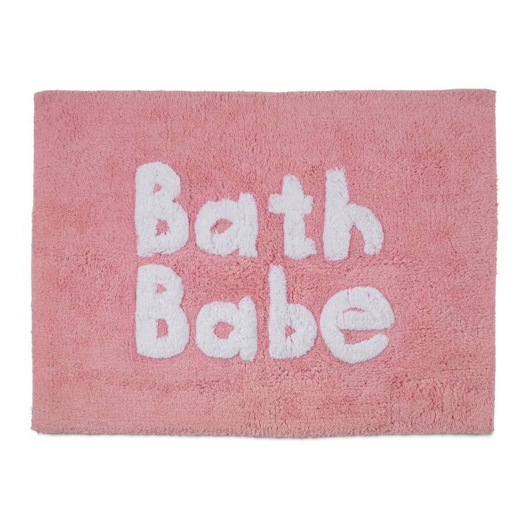 Bath Babe Orchid Bath Rug Pink - Lemon Tree | Target