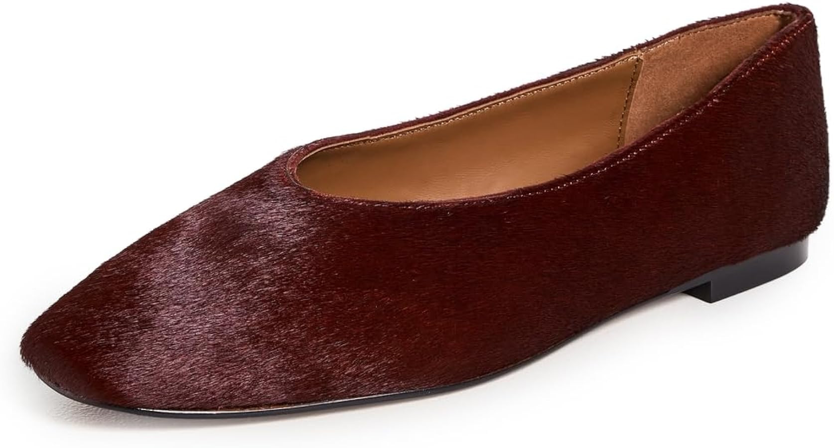 Madewell Women's The Mylie Ballet Flats in Haircalf | Amazon (US)