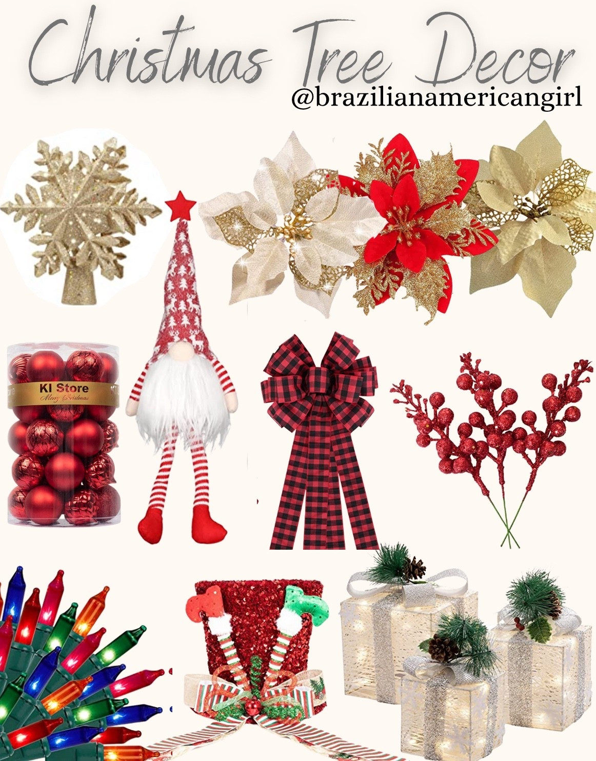 Amazon Christmas Tree Decor

#LTKHome #LTKHoliday #LTKSeasonal