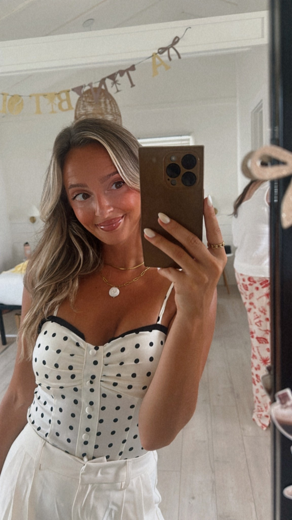 Polka dots and trousers 🤍🖤

#LTKSeasonal #LTKSaleAlert #LTKStyleTip