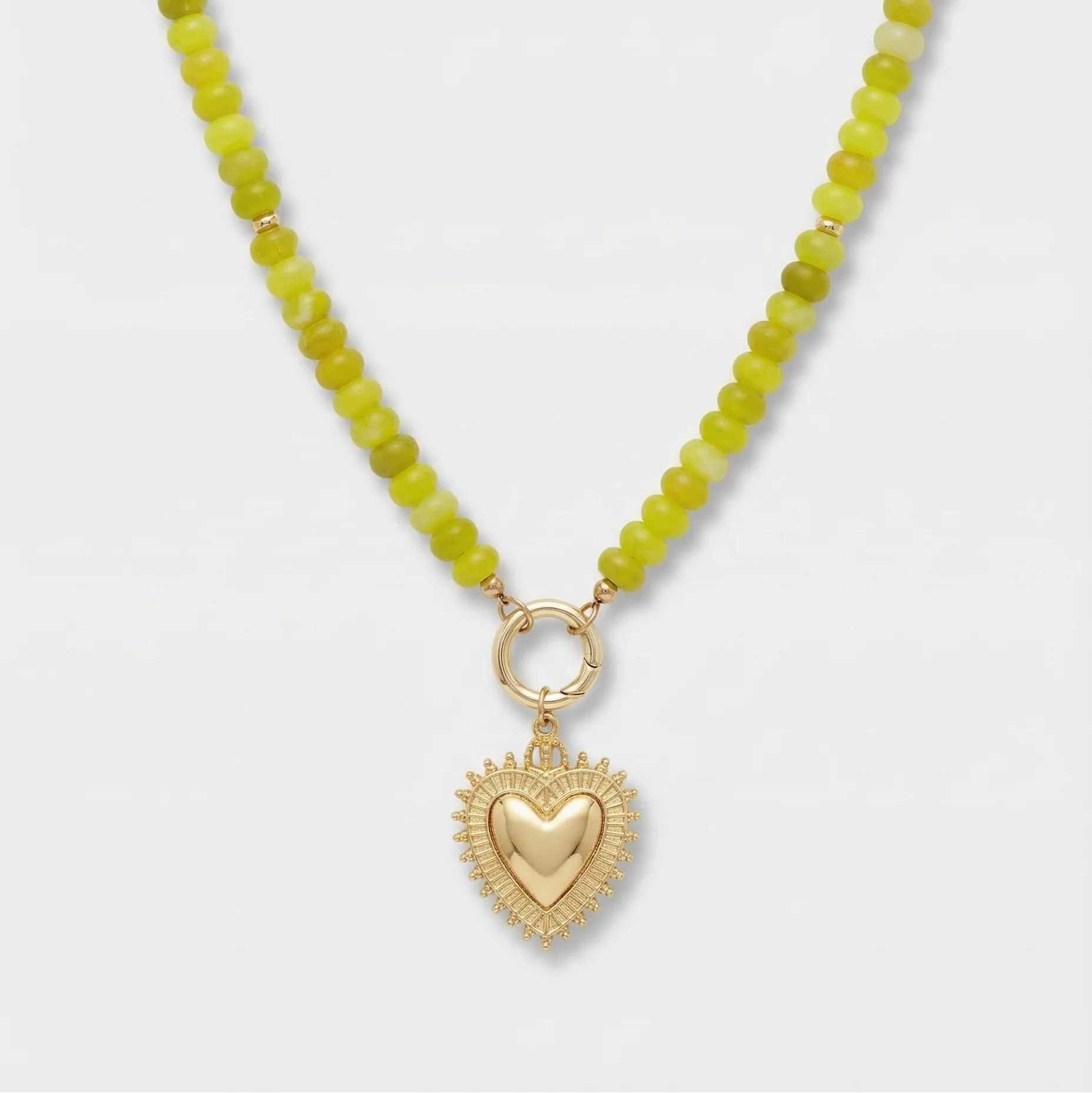 Heartline Gemstone Necklace | Katie Dean Jewelry
