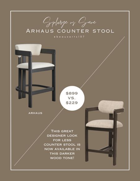 Save on this beautiful designer counter stool!!! 

#LTKSaleAlert #LTKStyleTip #LTKHome