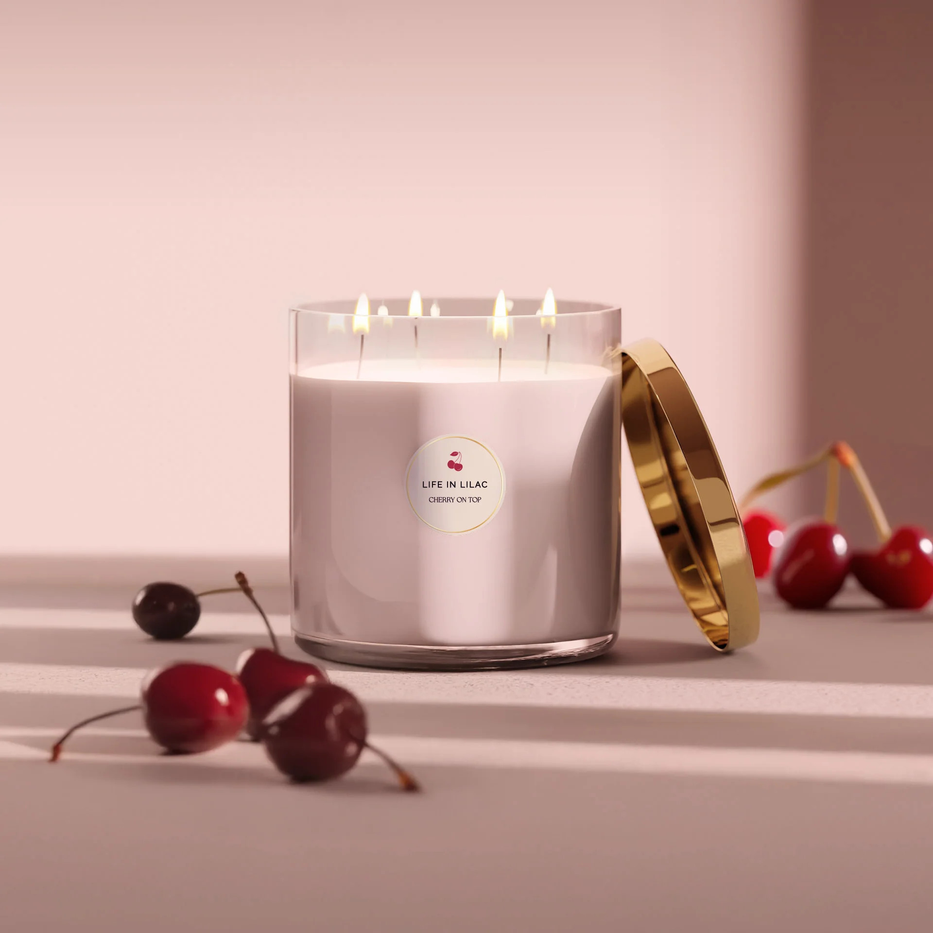 Grand 55 oz Cherry On Top Candle | Life In Lilac
