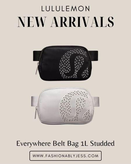 Currently obsessed with these studded belt bags from lululemon! Love the metallic look 

#LTKGiftGuide #LTKstyletip #LTKitbag