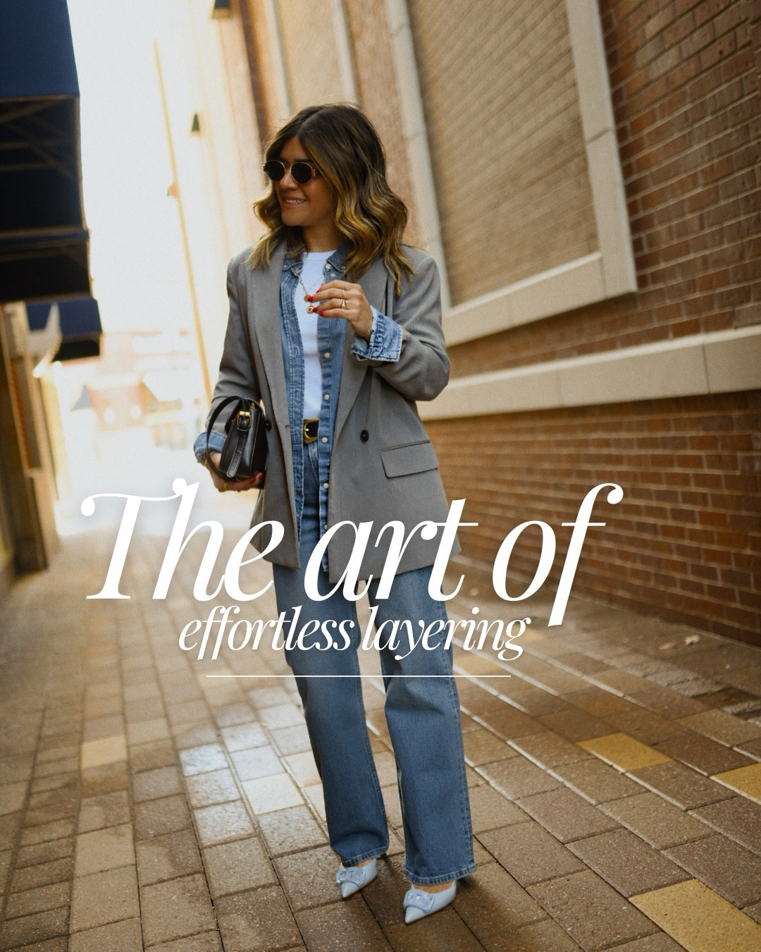 A chic and timeless way to layer a denim on denim look! 
Take 20% off my favorite jeans right now!!
Tee size xs
Blazer size xs
Jeans size 24 Short
Denim top size small


#LTKootd #LTKPetite #LTKWorkwear