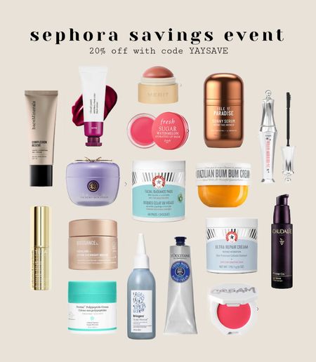Sephora sale is here! 20% off in-stores and online with code YAYSAVE | favs linked below 

full blog post: https://www.vivianeaudi.com/the-2024-sephora-sale-is-here-shop-the-products-were-loving/

#LTKxSephora #LTKbeauty #LTKsalealert