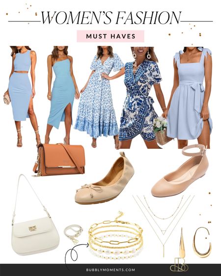 Elevate your look with our irresistible women's fashion essentials! Whether it's a glamorous dress, statement heels, trendy bags, or dazzling jewelry, we've got you covered for every occasion. 💃✨ #FashionForward #StyleGoals #DressUp #ShoeGame #BagLover #JewelryTrends #FashionAddict

#LTKsalealert #LTKGiftGuide #LTKstyletip