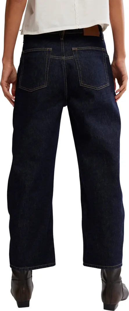 Deep Trance High Waist Crop Jeans | Nordstrom