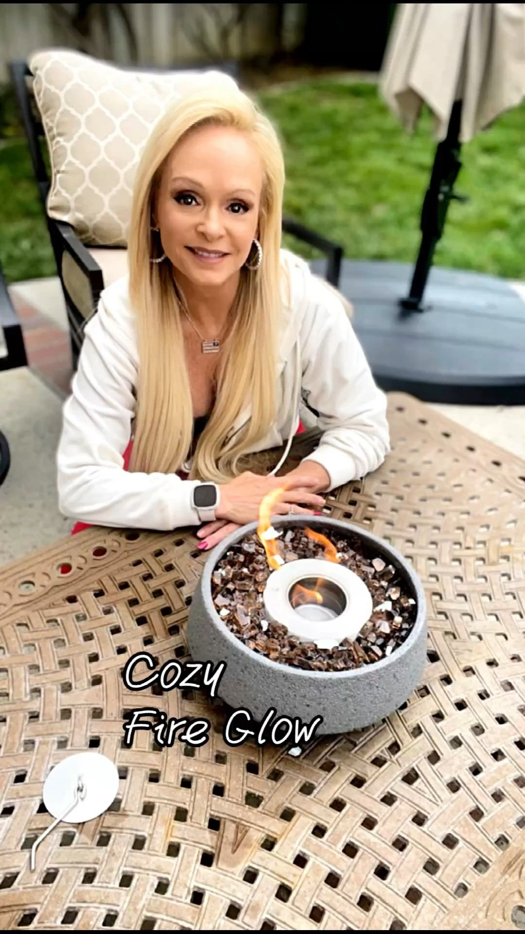 The tabletop firepit you NEED! I can’t believe how easy this was to do and it has such a great wow factor 

Home decor, outdoor living, firepit, backyard, patio decor, tabletop firepit, backyard decor 

#LTKHome #LTKvlog