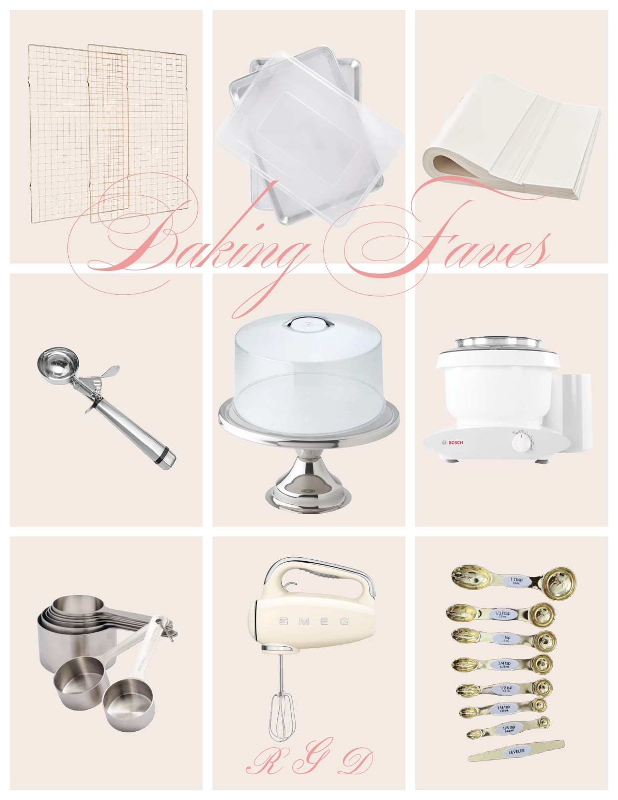 My absolute decorate baking essentials! 

#LTKdayinmylife #LTKHome