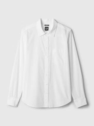 Organic Cotton Poplin Classic Shirt | Gap (US)