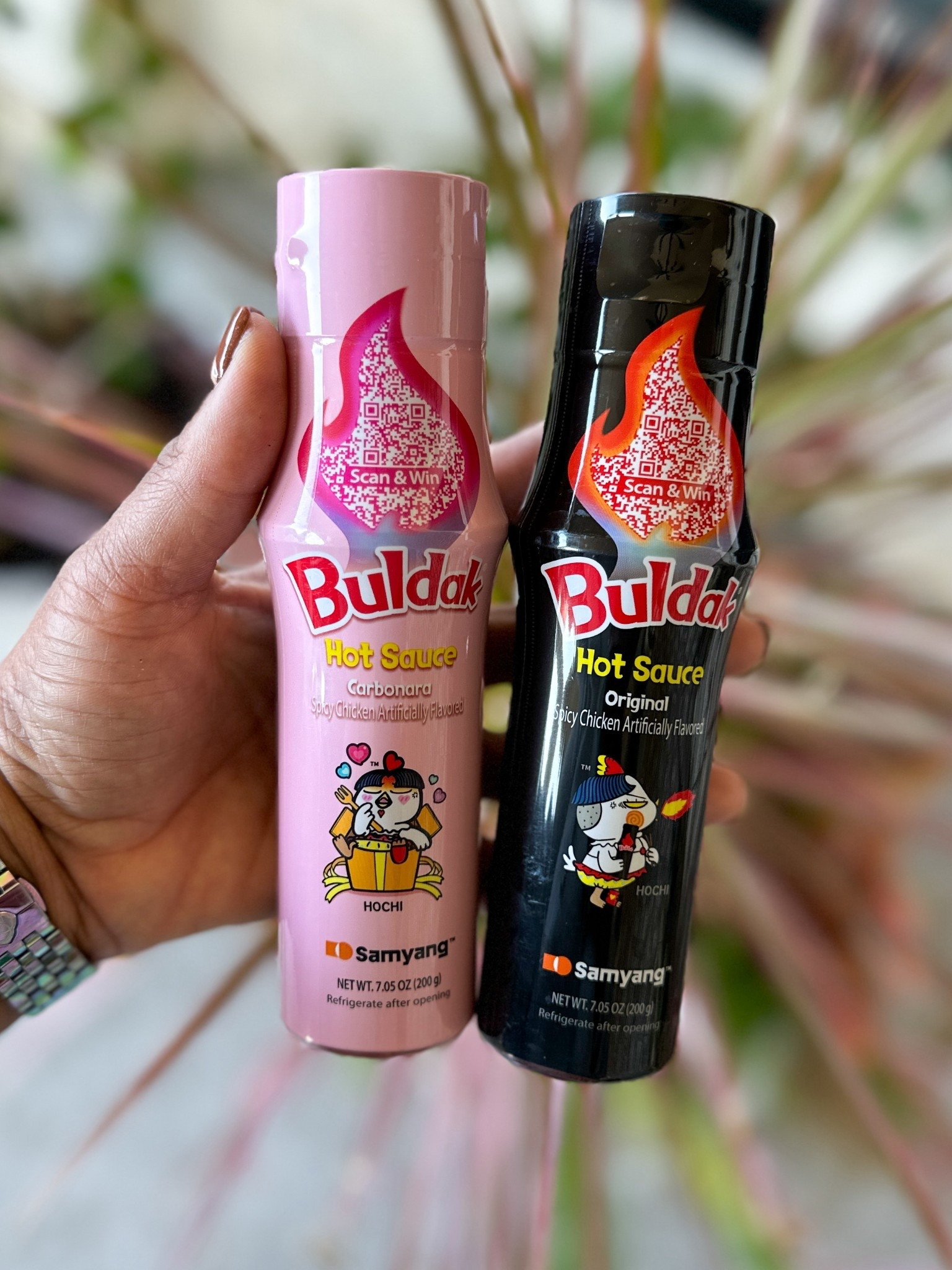 My teenager  is obsessed with Buldak. She loves their ramen. They now have hot sauces. #Buldak #hotsauces #ramen  